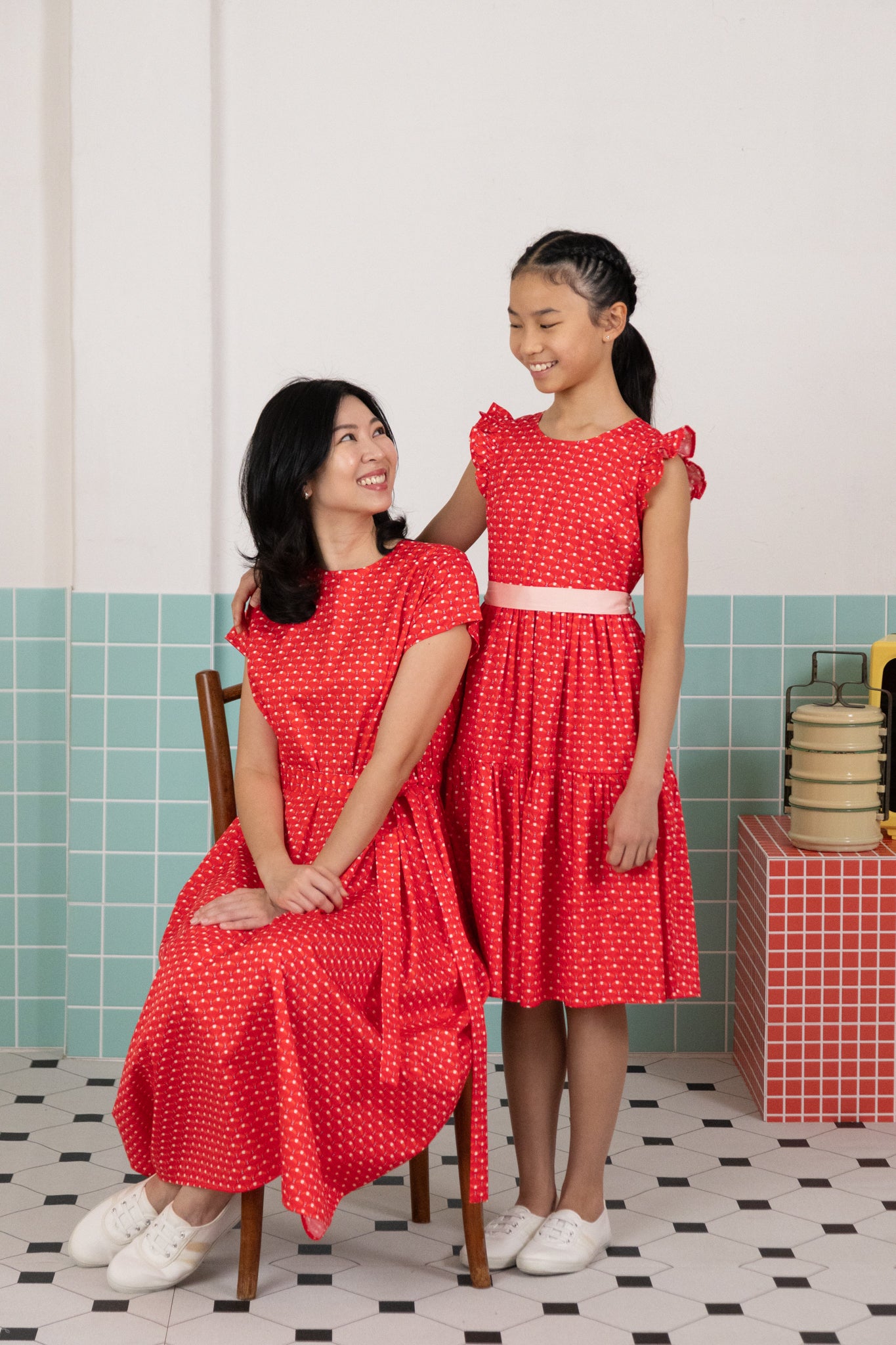 Blair Dress Skyla Red