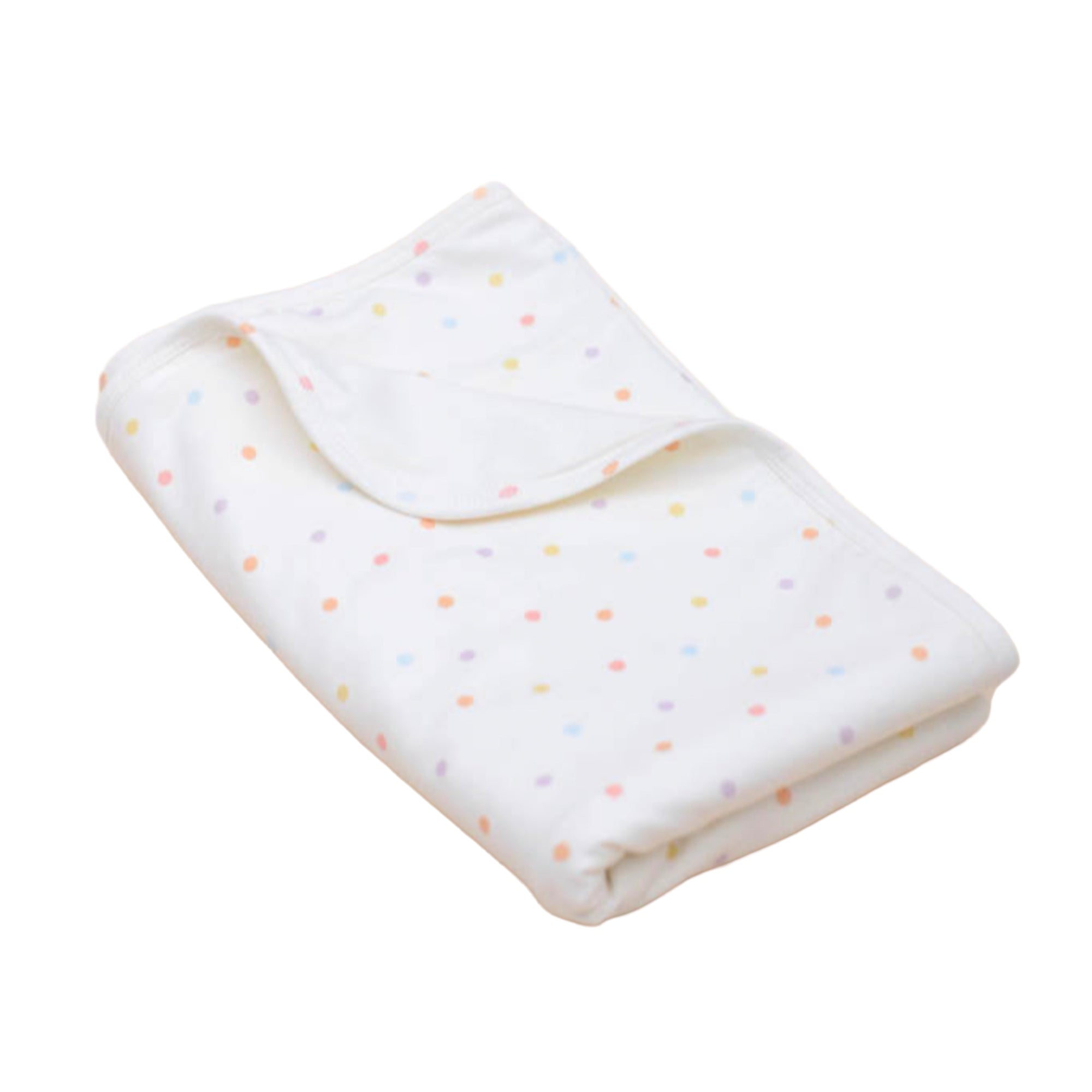 Jersey Blanket - Pastel Polka Dots