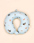 Snuggle Neck Pillow - Blue Doggies