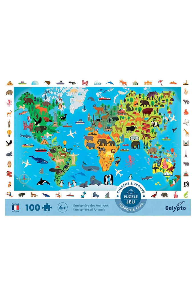 Calypto Puzzle - Planisphere of Animals
