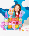 Magna-tiles Castle DLX + microMAGS 48 Piece Set | The Elly Store 