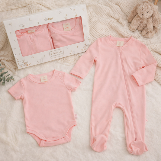 2 Piece Set - Light Pink