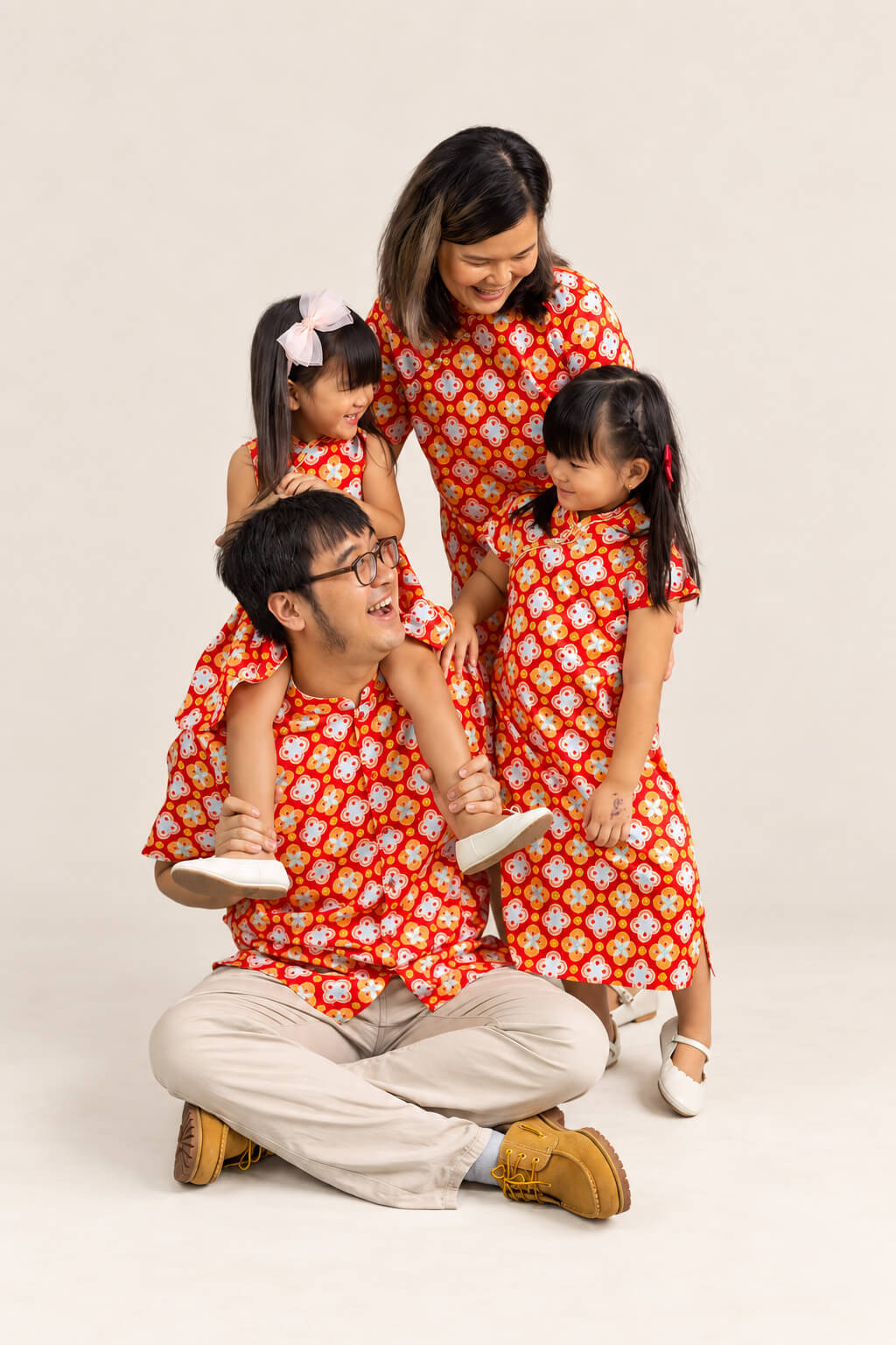 Red Lucky Coins family