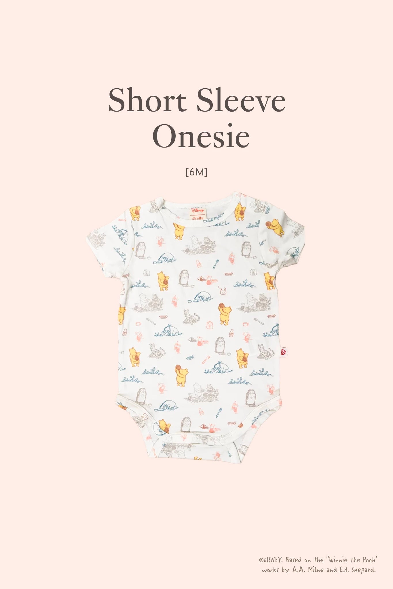 classic gift set in picnic with pooh onesie