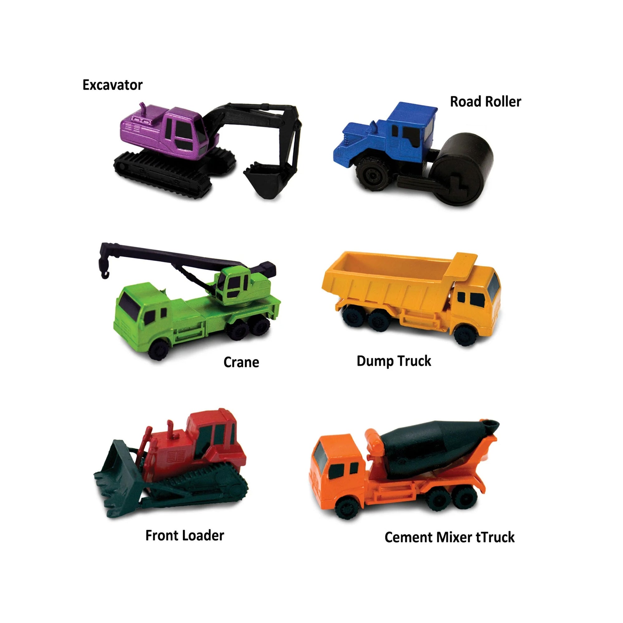 Construction Vehicles TOOB® | The Elly Store