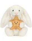 Jellycat Cream Bunny with Star front