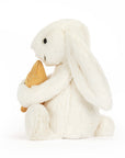 Jellycat Cream Bunny with Star side