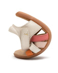 Tip Toey Joey Criss Cross - Tapioca / Tangerine / Coral Matte (Kids)