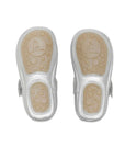 Tip Toey Joey Dolly Mary Janes - Silver