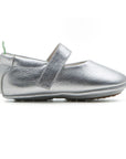 Tip Toey Joey Dolly Mary Janes - Silver