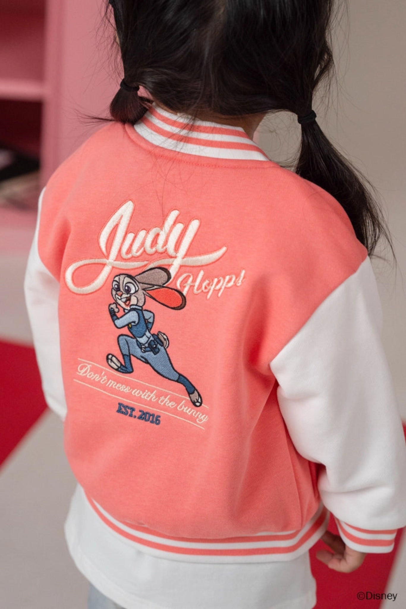 Bomber Jacket - Coral Judy Hopps