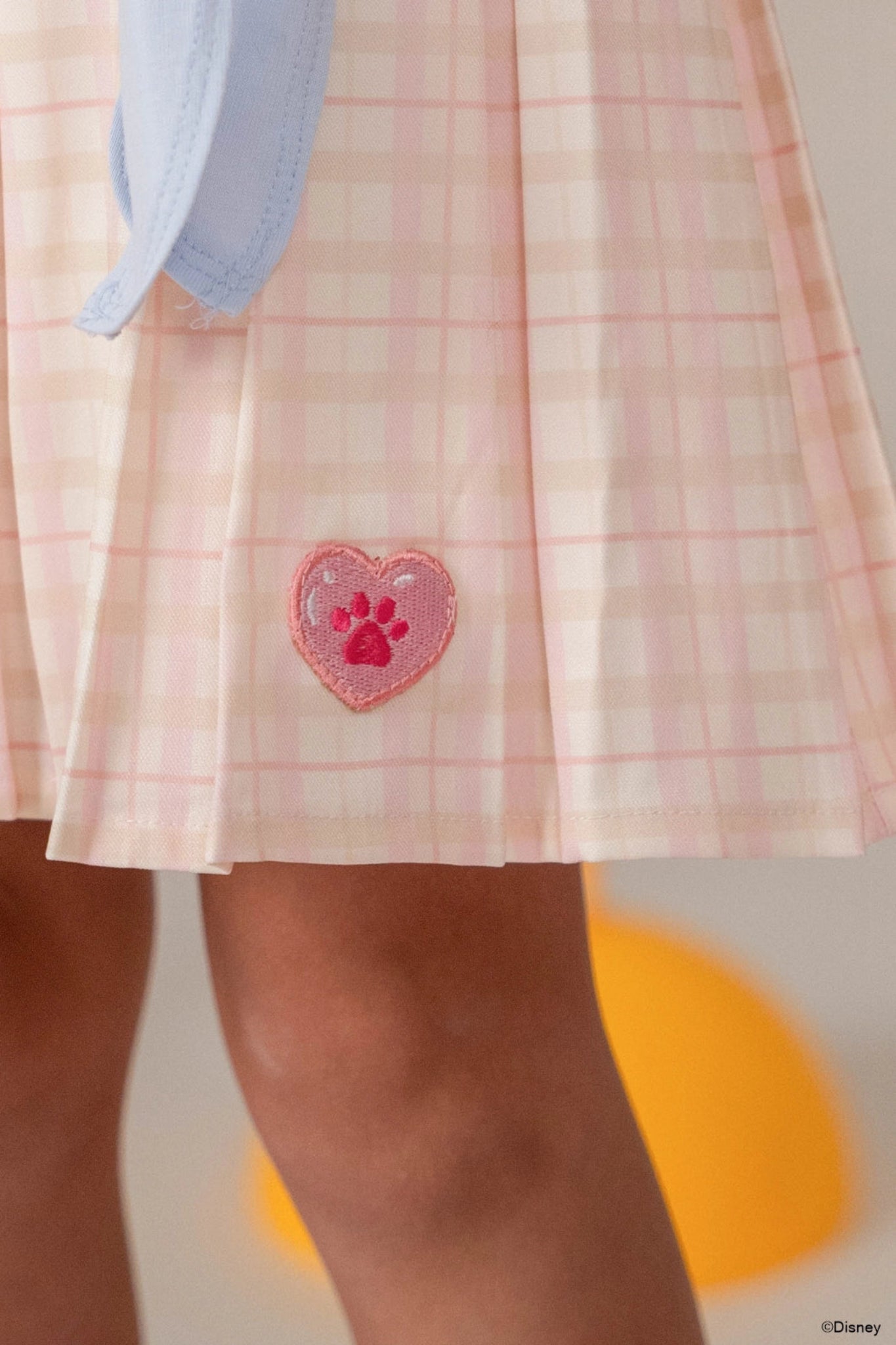 Disney | elly - Zoey Pleated Skirt in Pink Plaid