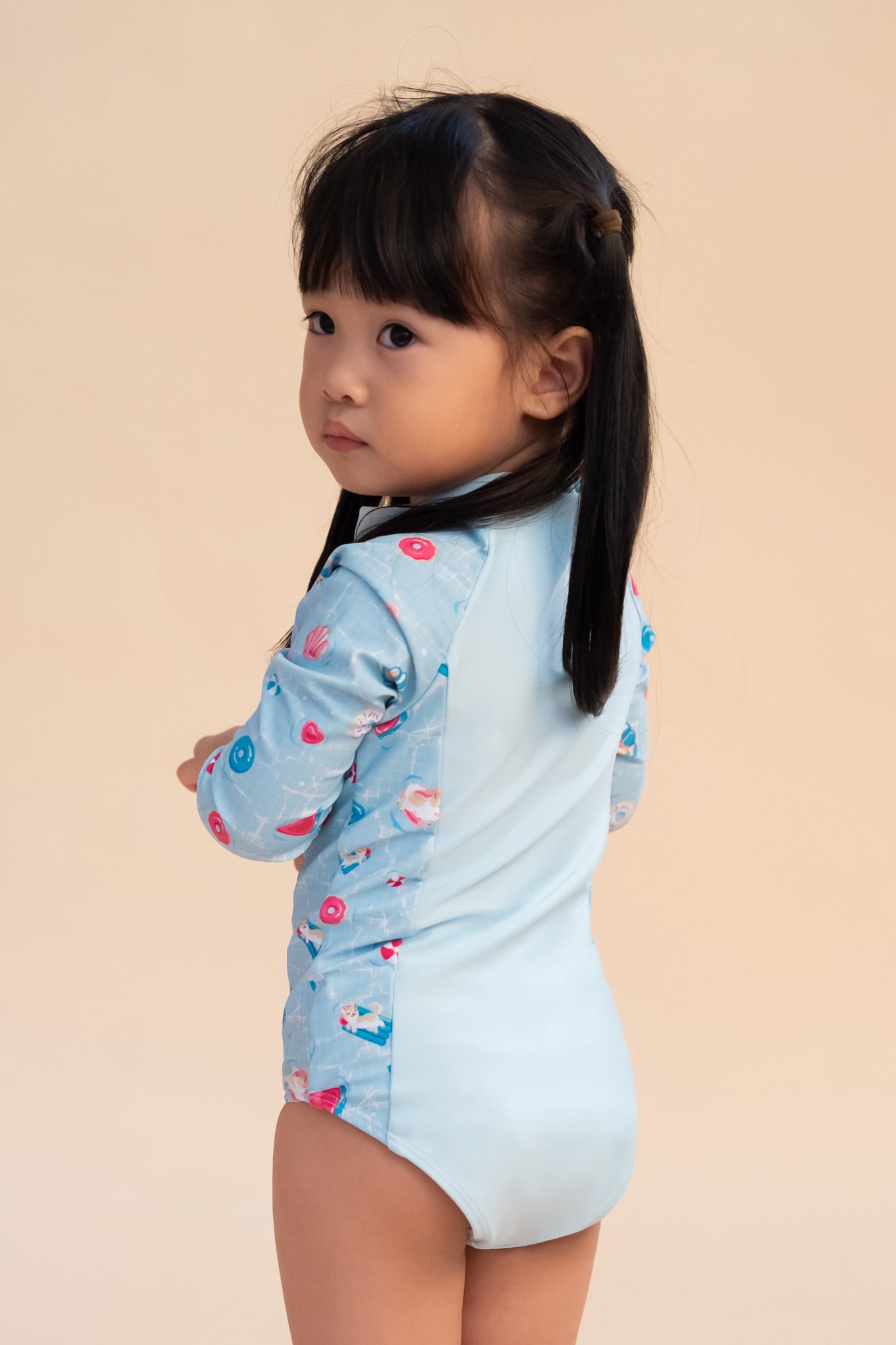 Play by elly Swimwear | Long-Sleeve Rash Suit - Float Buddies