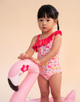 Play by elly Swimwear | One-Shoulder Swimsuit - Tutti Frutti