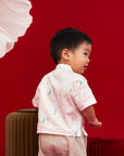 Tang Shirt - Cream Cranes