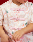 Tang Shirt - Cream Cranes