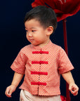 Tang Shirt - Red Dragon Balls