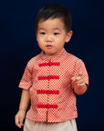 Tang Shirt - Red Dragon Balls