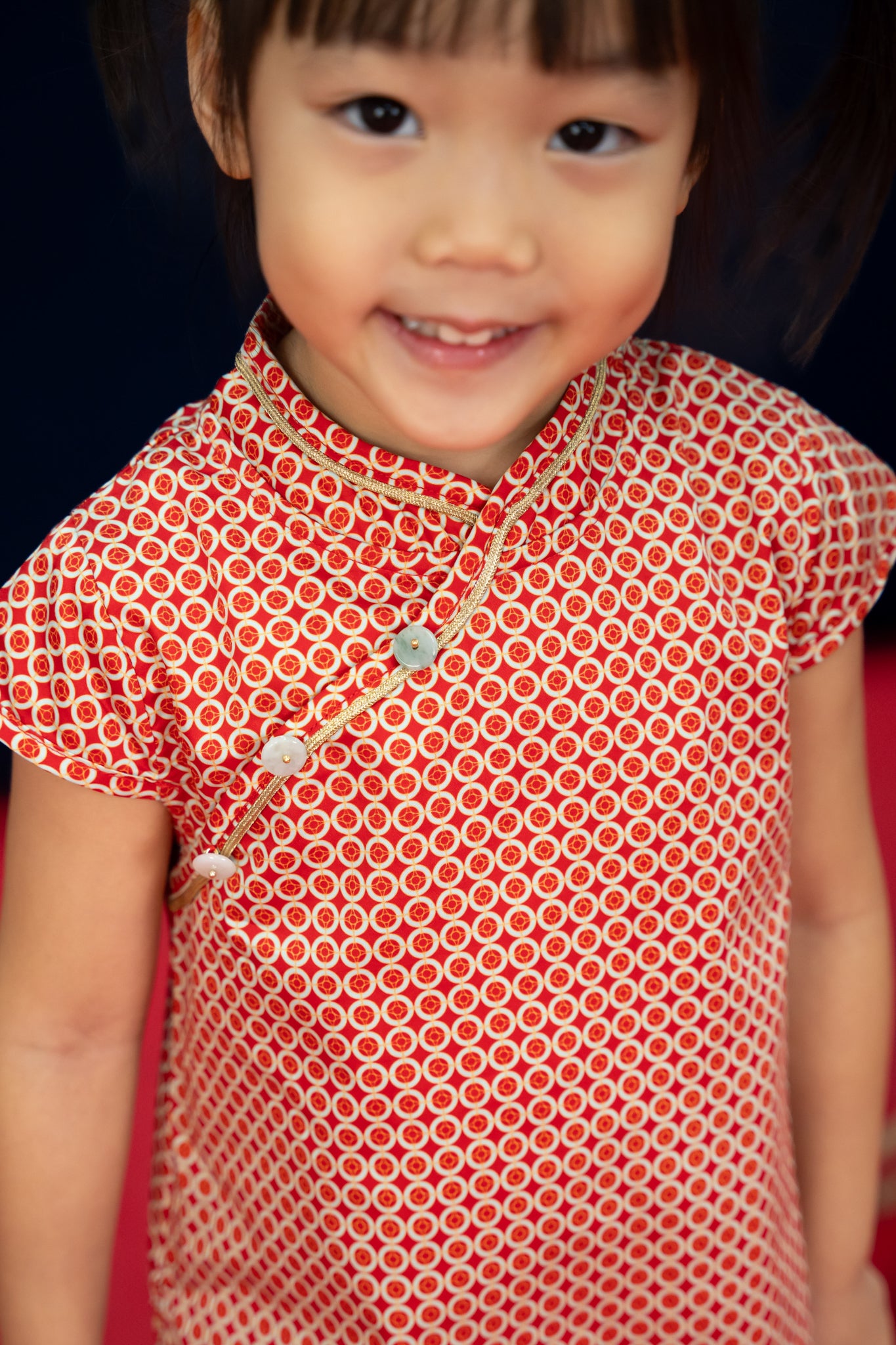 Cheongsam - Red Dragon Balls | Elly CNY 2024