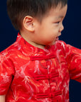 Tang Shirt - Red Phoenix