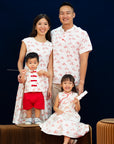 Ladies Holly Dress - Red Campfire Dragon