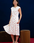 Ladies Holly Dress - Red Campfire Dragon