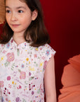 Twirly Cheongsam - Princess Garden