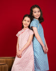 Cheongsam - Blue Mickey Tiles