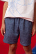 Terry Shorts - Blue Camo