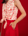 Nicole Pants - Red