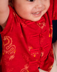 Jersey Tang Shirt - Red Dragon Pearl | Elly CNY 2024