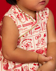 Jersey Flare Cheongsam - Lo Hei Mickey (Pre-order)