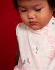 Kyra Dress - Cream Cranes