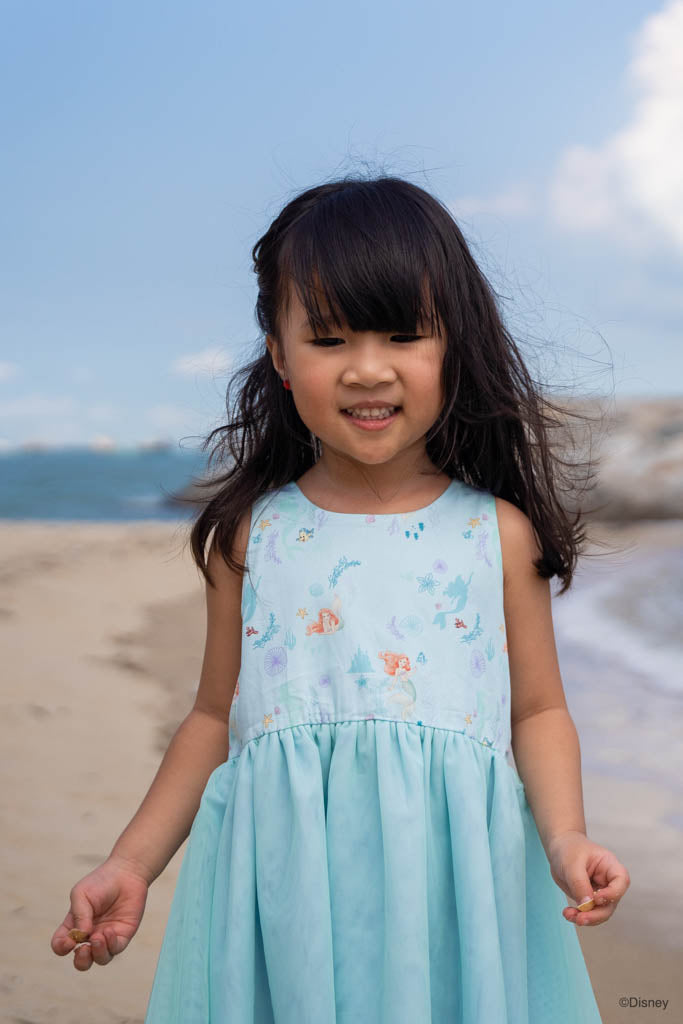 Skye Dress Turquoise Ariel