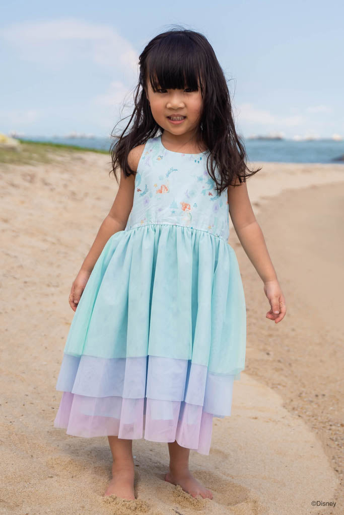 Skye Dress Turquoise Ariel