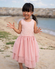 Louisa Dress Dusty Pink | The Elly Store