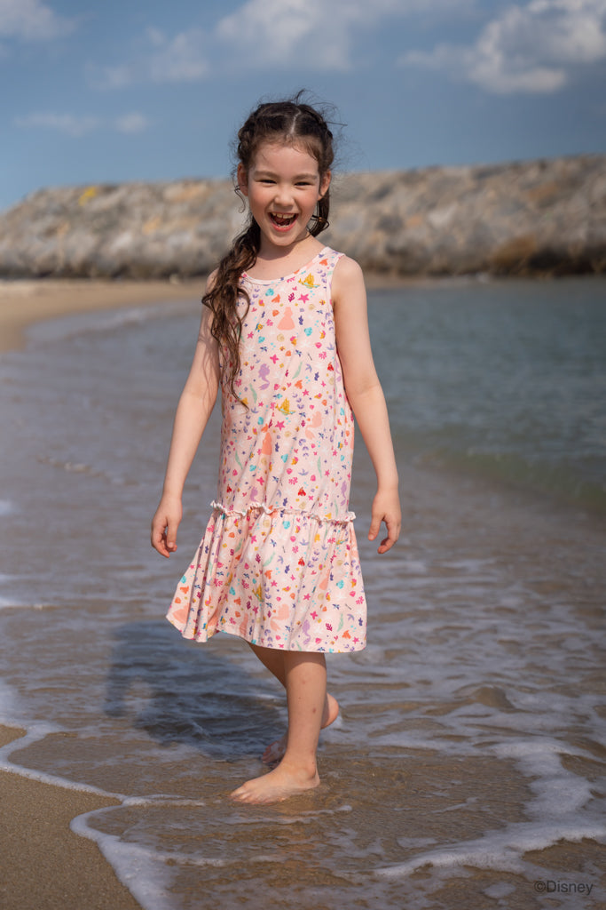 Sleeveless Dress Pink Mermaid Icons | Disney's Little Mermaid