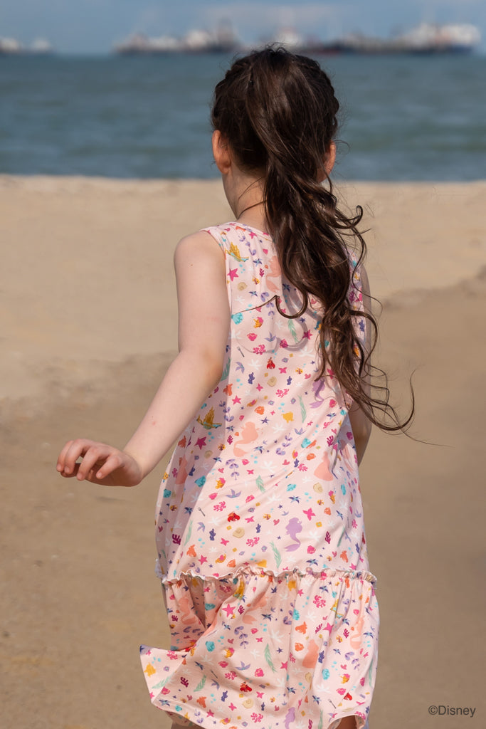 Sleeveless Dress Pink Mermaid Icons | Disney's Little Mermaid