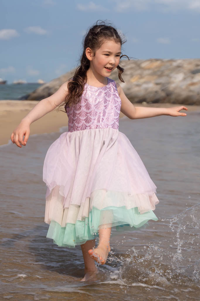 Skye Dress Mermaid Shimmer 