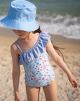 One-Shoulder Swimsuit Little Mermaid