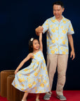 Men's Hawaiian Shirt -  Lily Valley