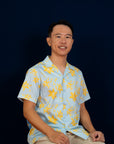 Men's Hawaiian Shirt -  Lily Valley