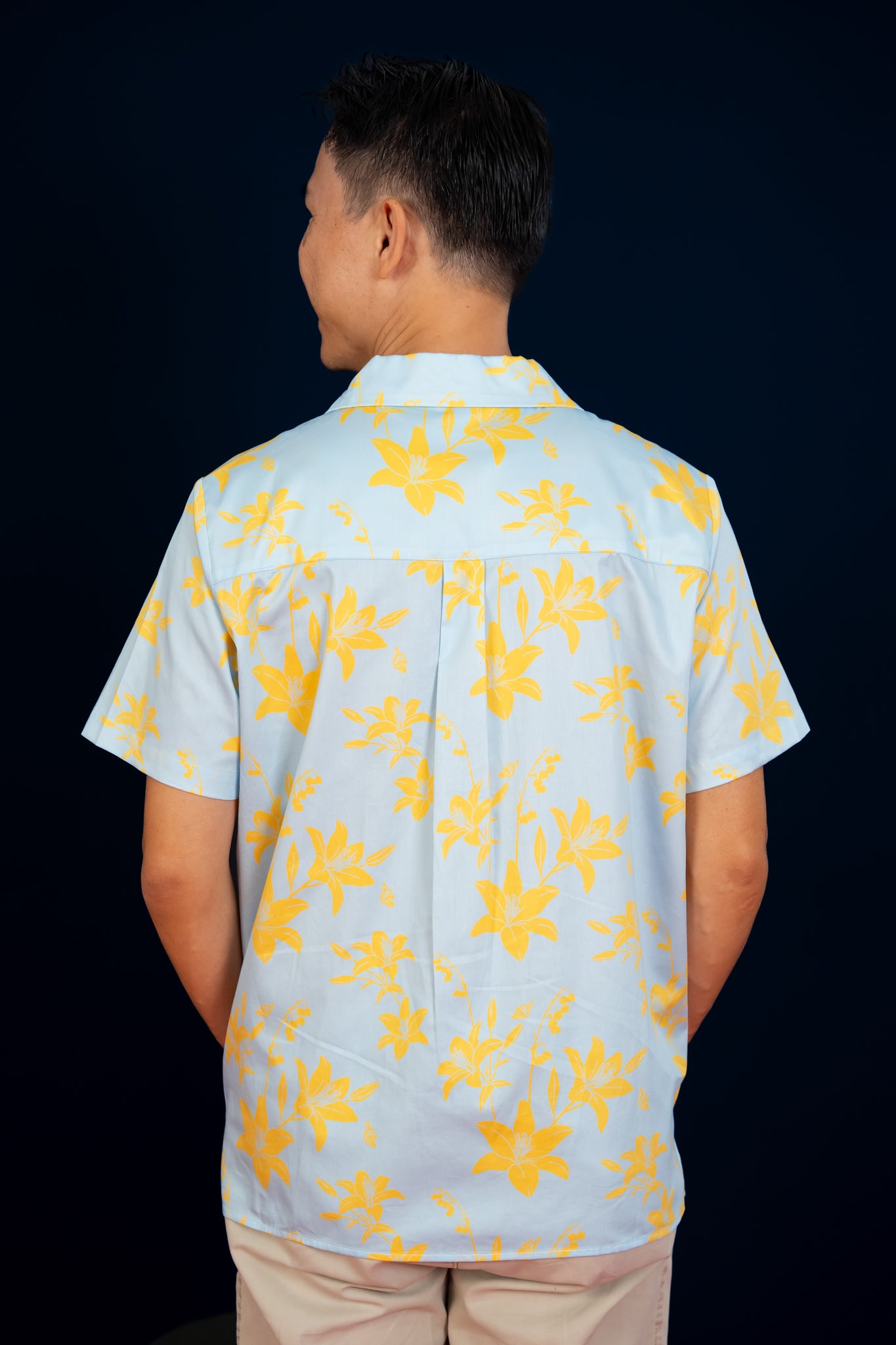 Men&#39;s Hawaiian Shirt -  Lily Valley