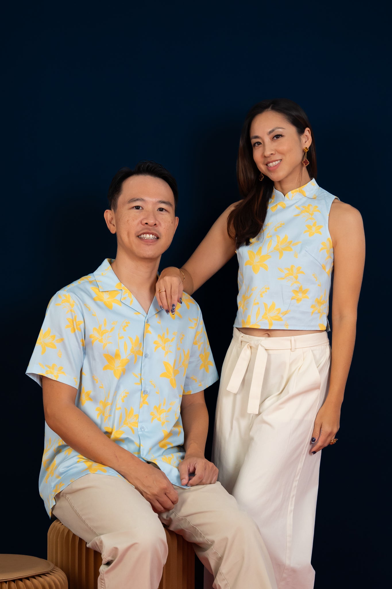 Men&#39;s Hawaiian Shirt -  Lily Valley