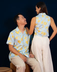 Men's Hawaiian Shirt -  Lily Valley