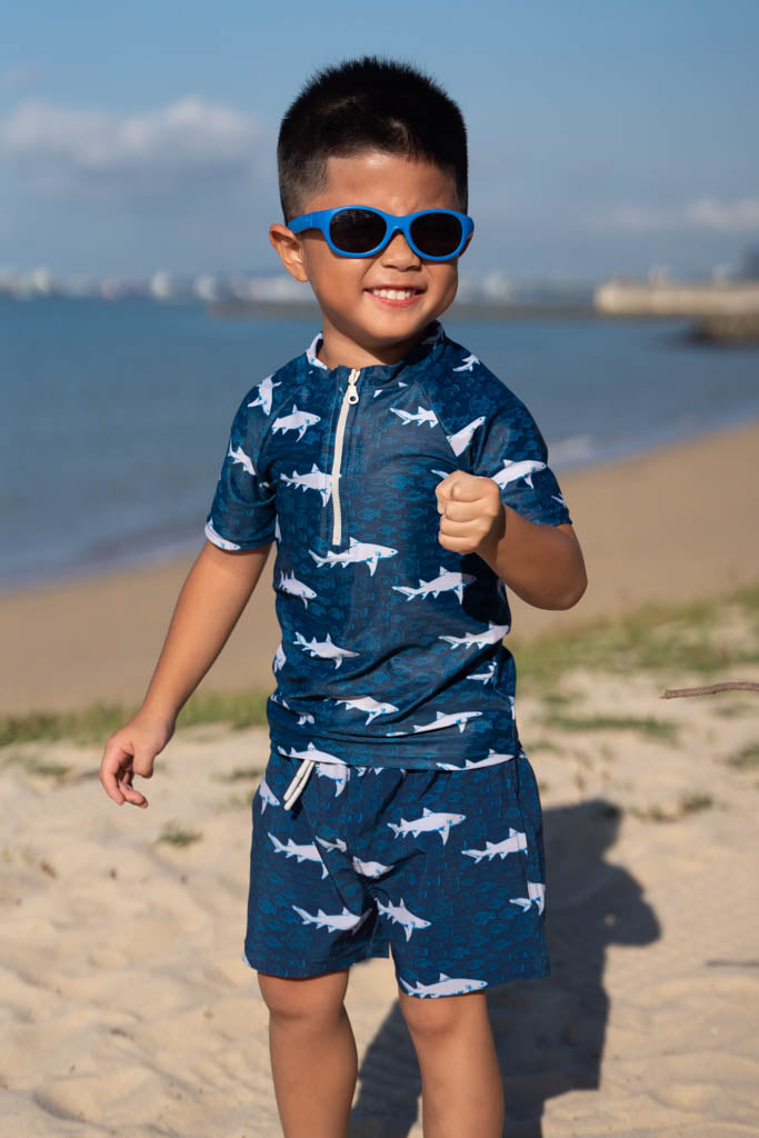 Swim Shorts for Kids - Sharks 