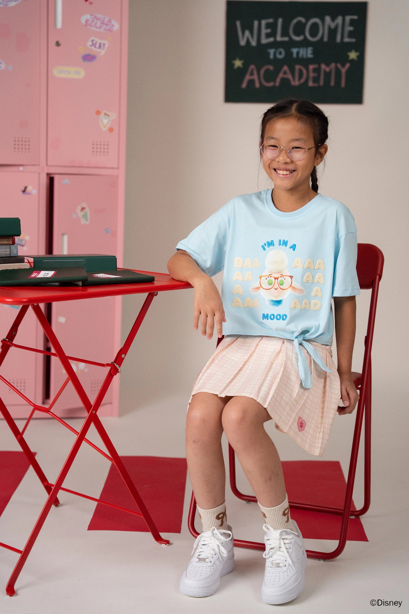 Tie-Front Crop Tee - Baaad Mood