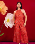 Kodi Jumpsuit - Red Lanterns