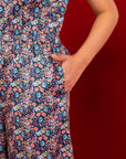 Kodi Jumpsuit - Navy Floral