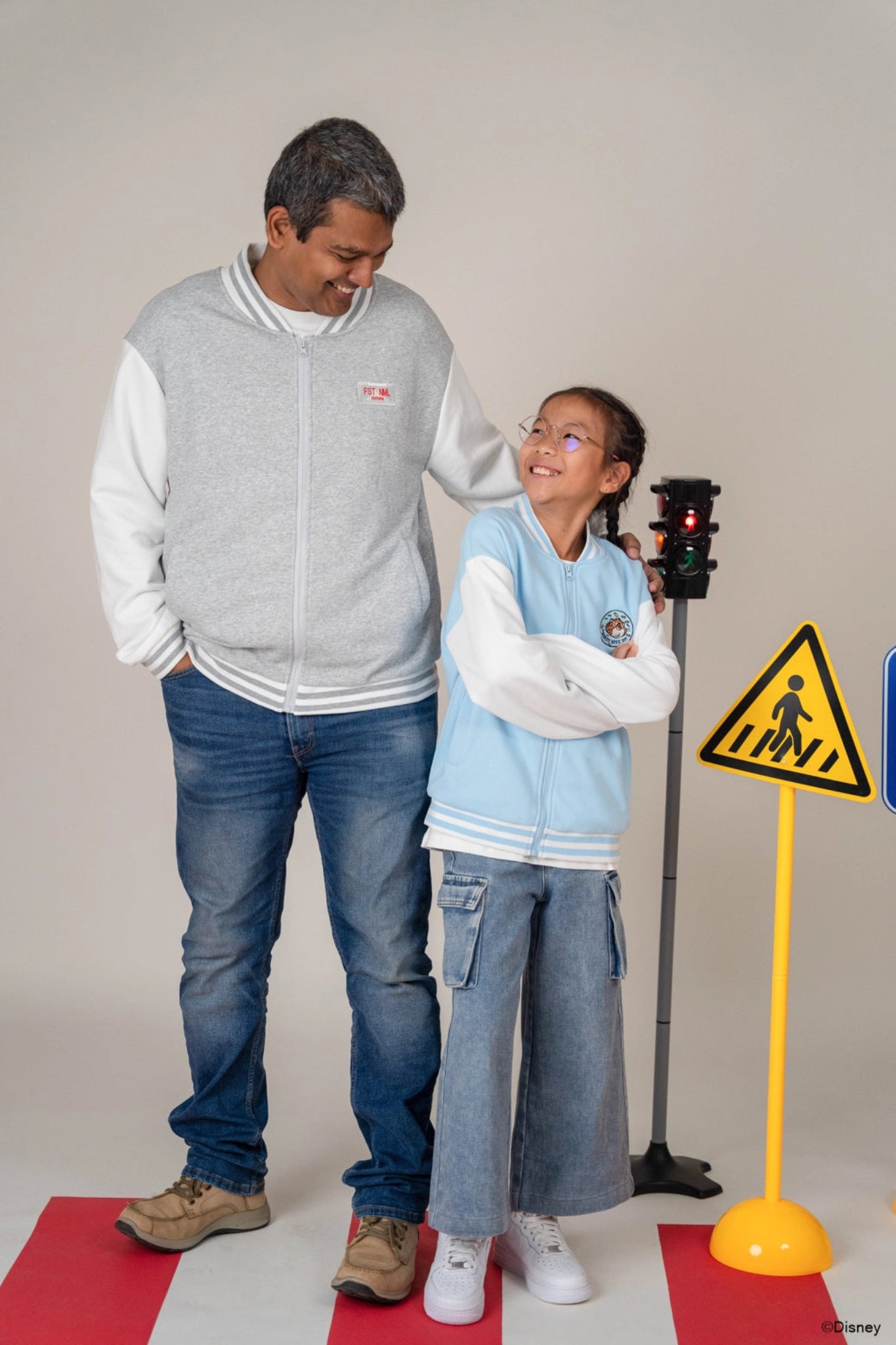 Adult Bomber Jacket - Grey Flash